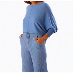 NEW KERISMA ryu lin top in pearl blue
